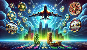 Ilustrasi antarmuka permainan sportsbook dan slot online juragankoin99 yang modern